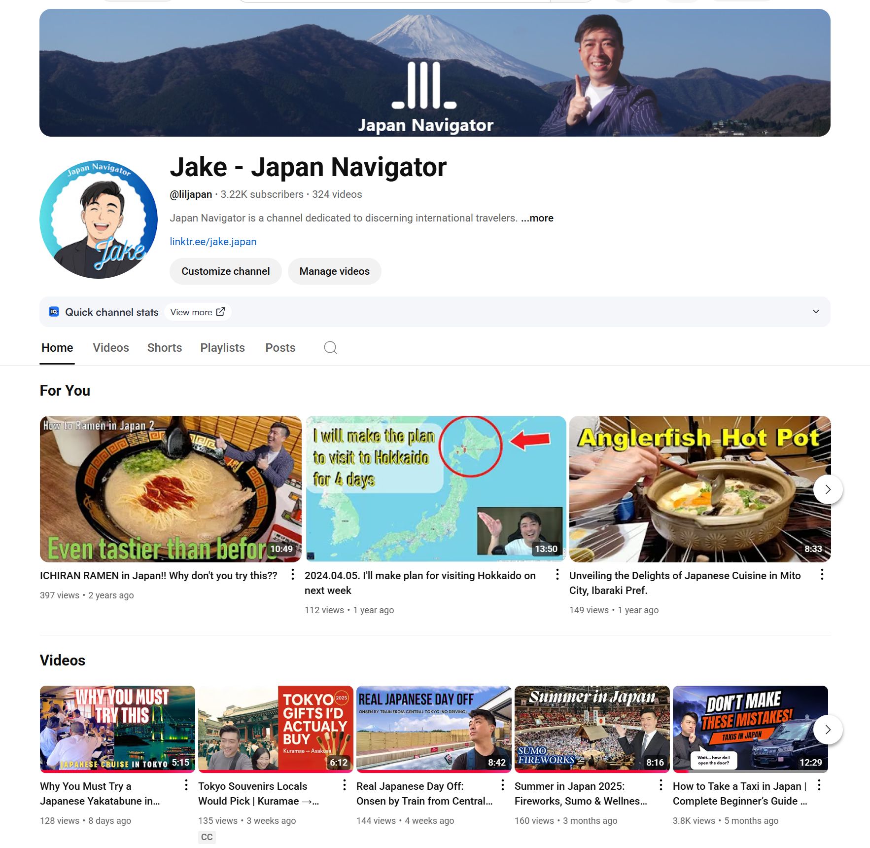 Behind the scenes of the Japan Navigator channel